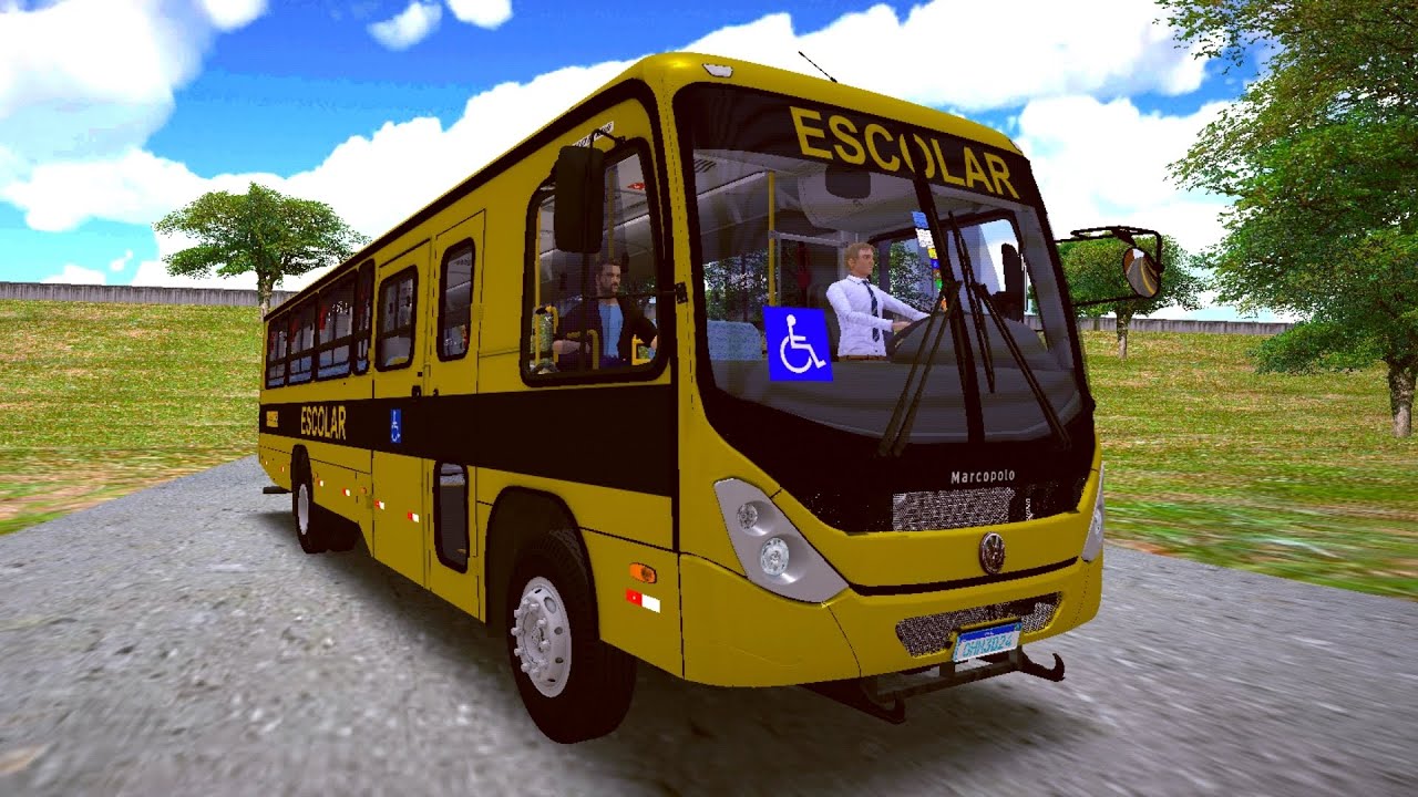 Marcopolo Senior Midi Escolar 2019 VW 15-190 ODR Proton Bus Simulator
