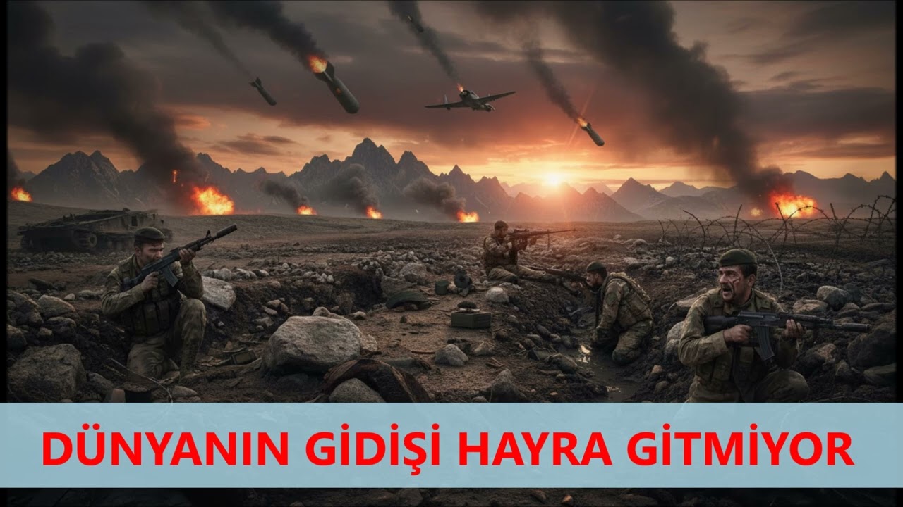 DÜNYANIN GİDİŞİ HAYRA GİTMİYOR- Söz : Engin Namlı - Müzik : Suno ai  #keşfet #savaş #zulüm #toprak