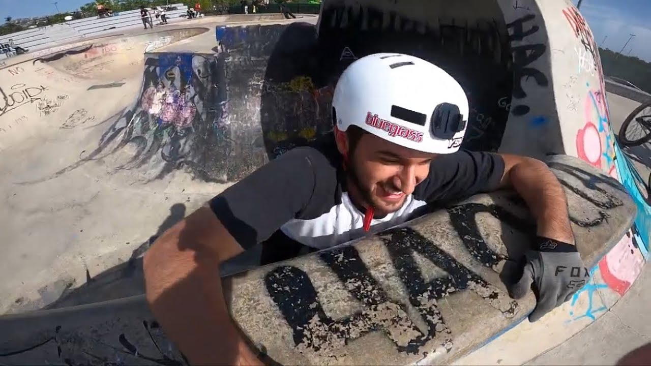 360 Atarken Havuza Düştüm | Maltepe Skatepark