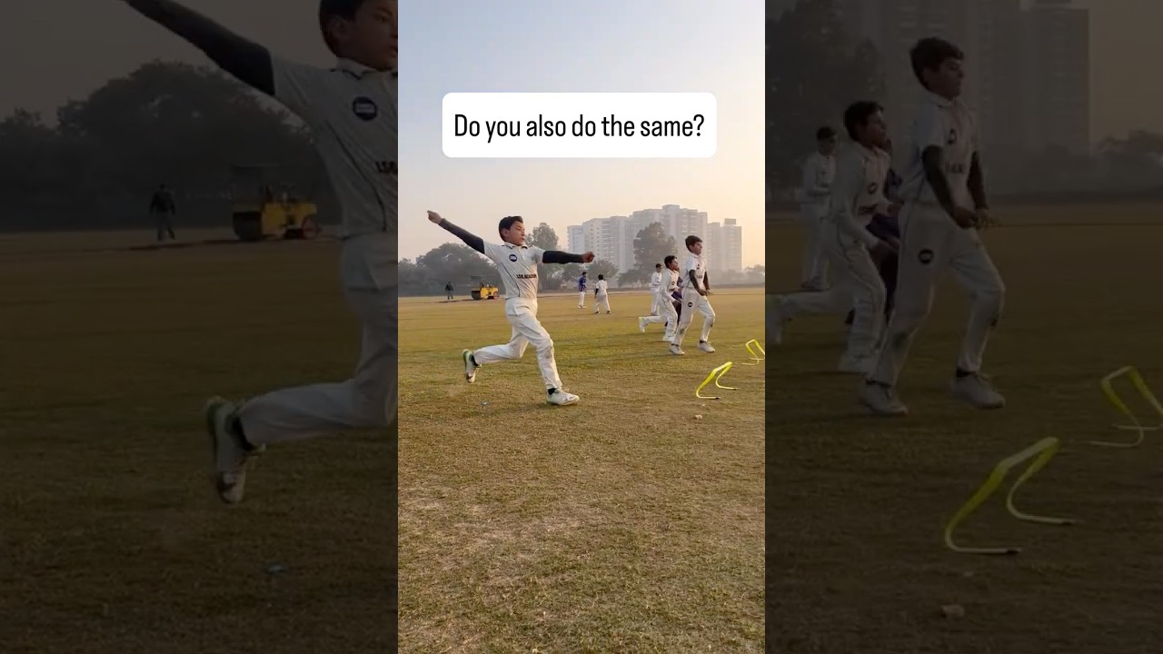 Cricket | Bowling tips | Double jump #cricketshorts #rcbians #cricketlover #cricket #ipl #coaching