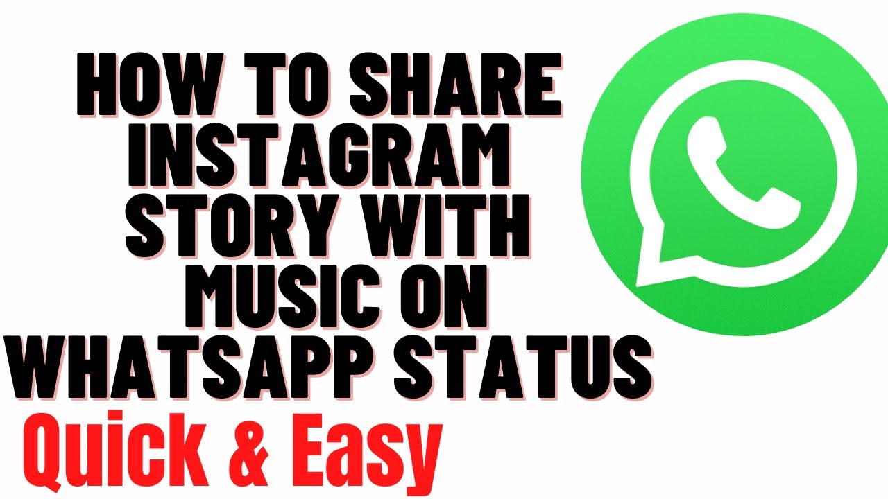 how to share instagram story with music on whatsapp status