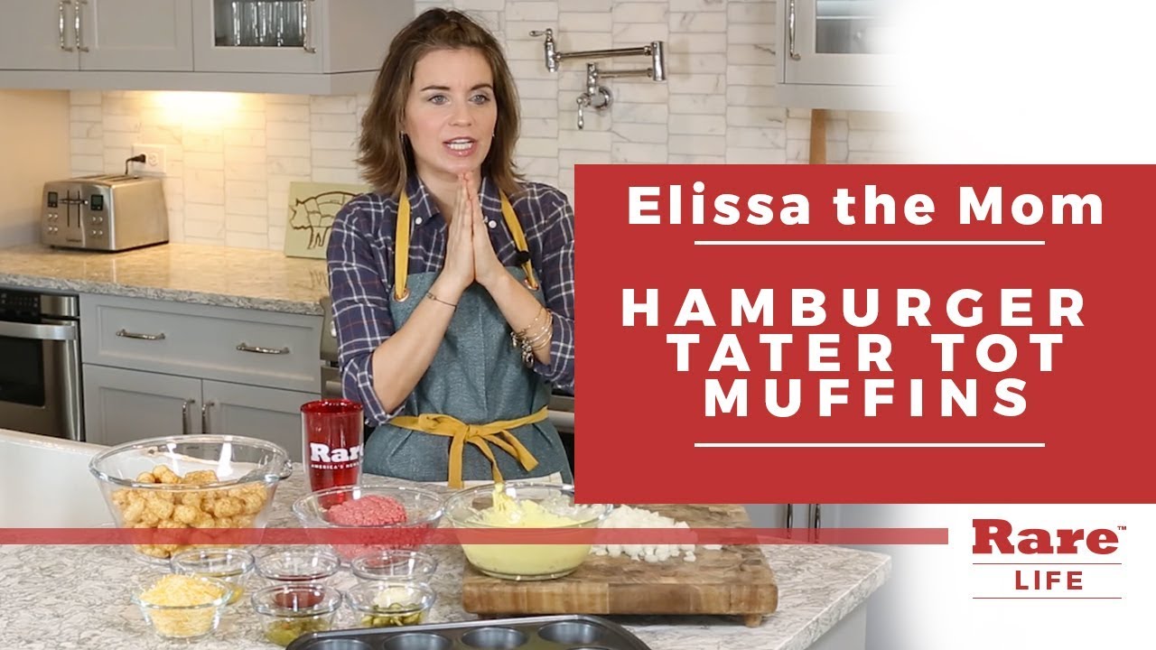 How to Make Tater Tot Muffins | Elissa the Mom