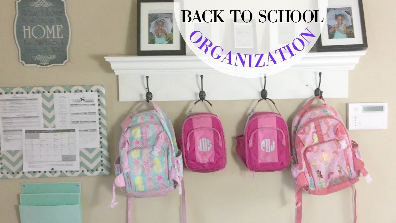 Back to School Organization (Collab with Clutterbug)