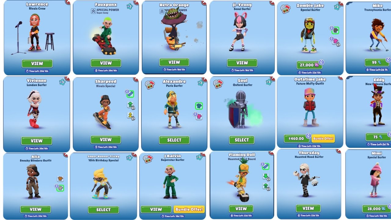 Subway Surfers New Update London 2023 New Characters and Hoverboards Subway Surfers London 2023