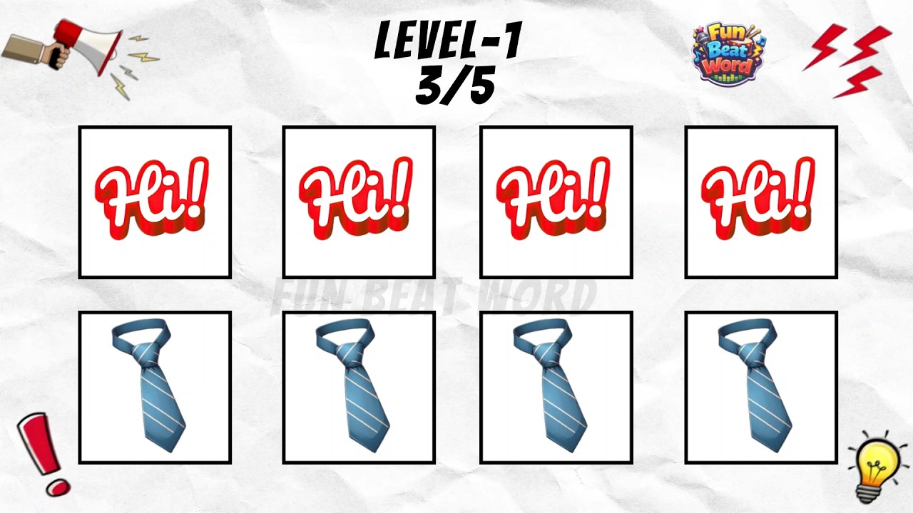 Say The Word On Beat Challenge | PART 260 | Level 1-5 Easy to Insane
