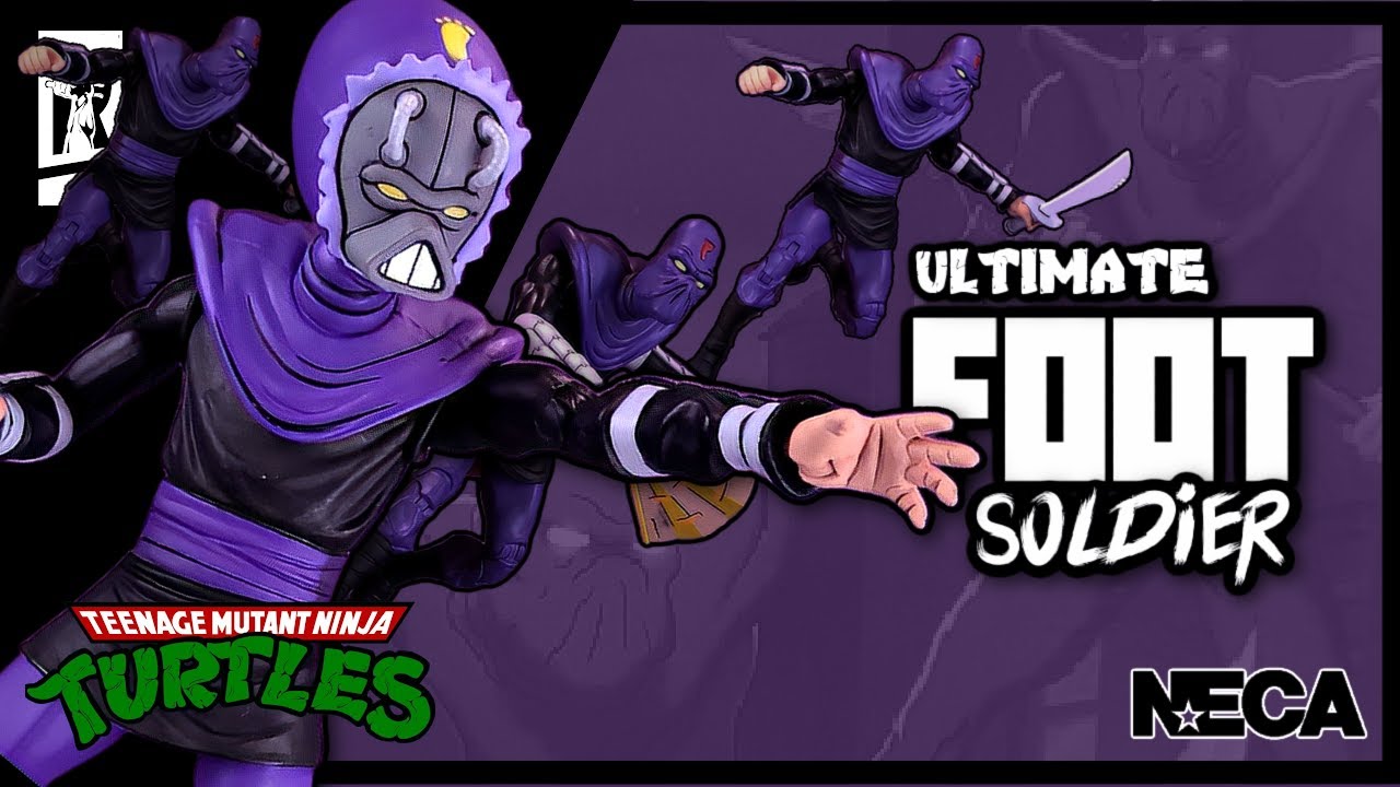NECA Toys Teenage Mutant Ninja Turtles Ultimate Foot Soldier Figure Review