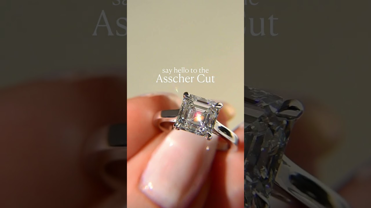 Asscher Cut Engagement RIng