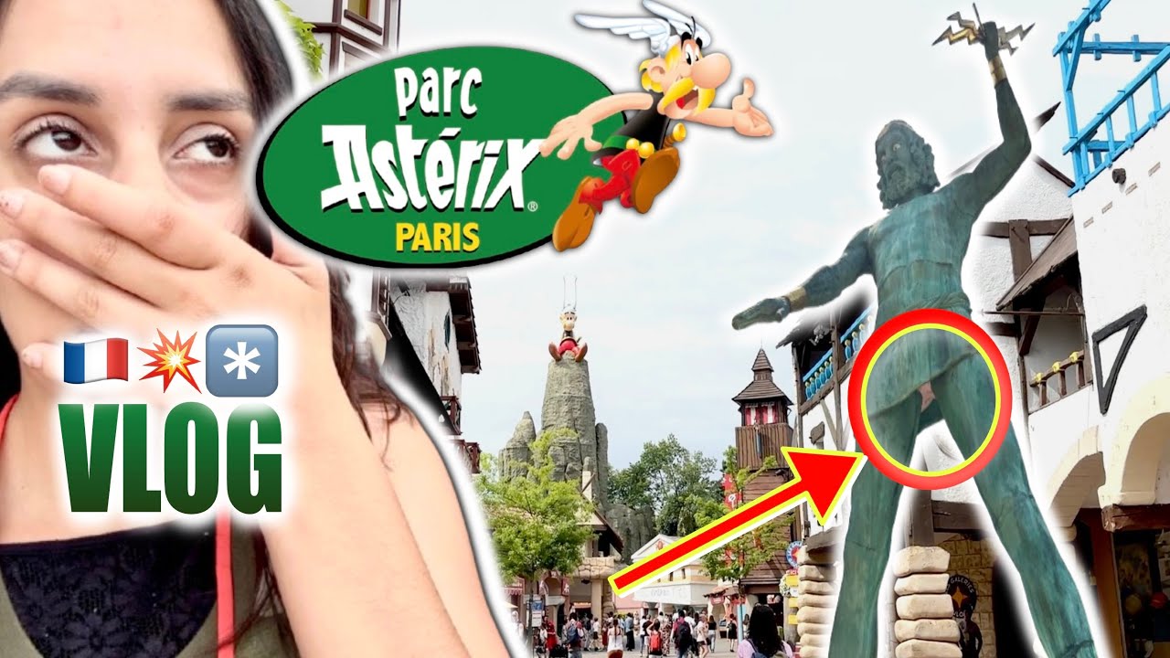 Parc Astérix! The QUIRKIEST and most WTF Mainstream Theme Park in France🇫🇷💥*️⃣ Vlog w/POVs