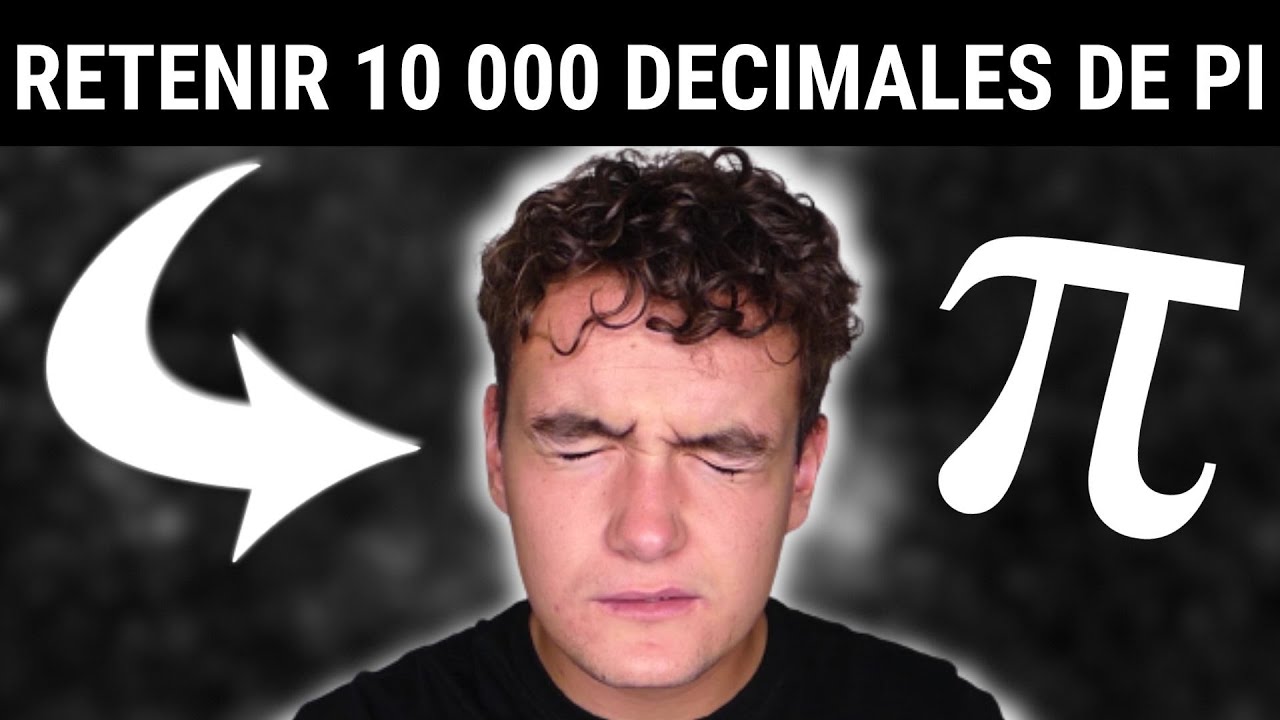 Comment apprendre les 10 000 décimales de PI ? (en moins de 5 minutes)