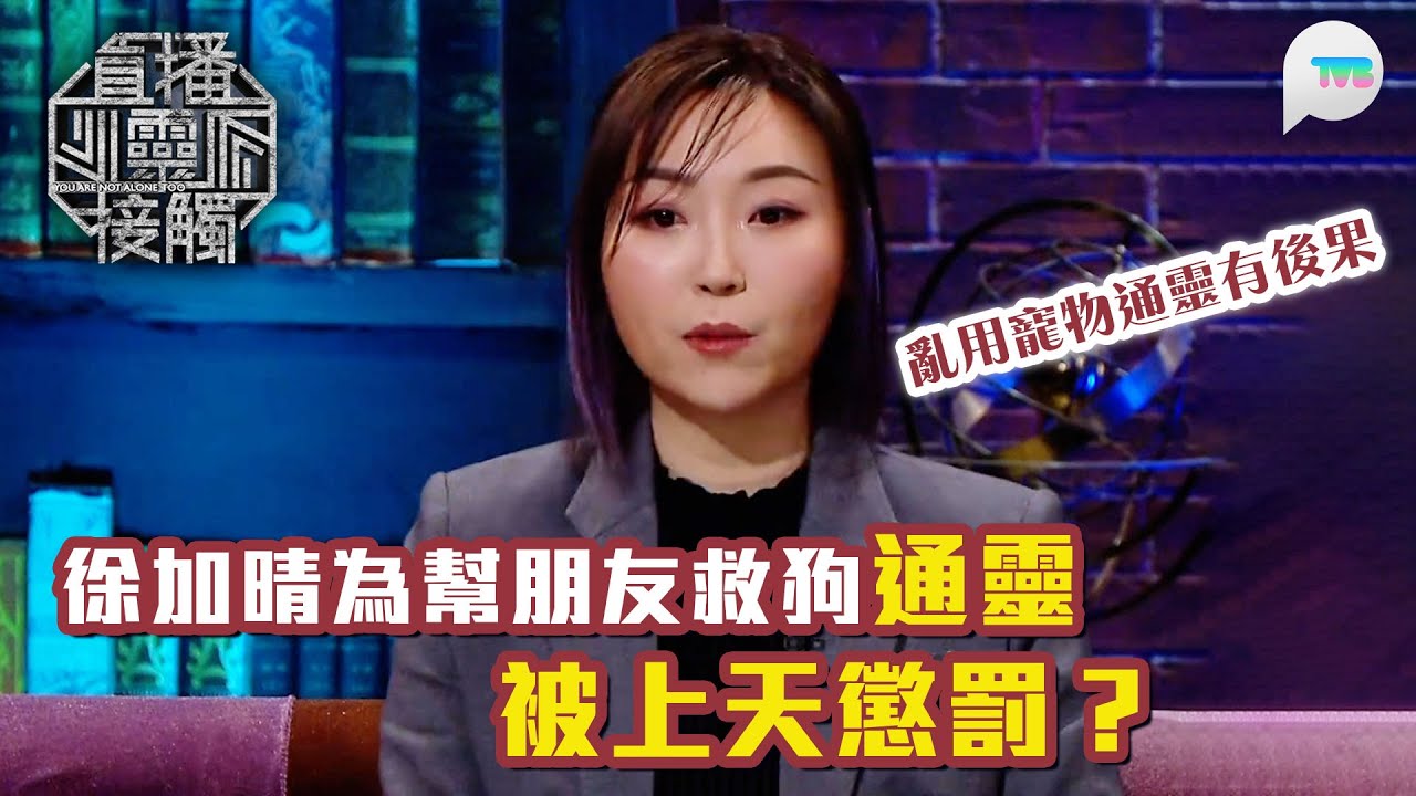 直播靈接觸 2｜亂用寵物通靈有後果  徐加晴為幫朋友通靈救狗竟被上天懲罰！｜龍珠島好猛鬼？仲有老鼠精出沒？｜TVB Plus