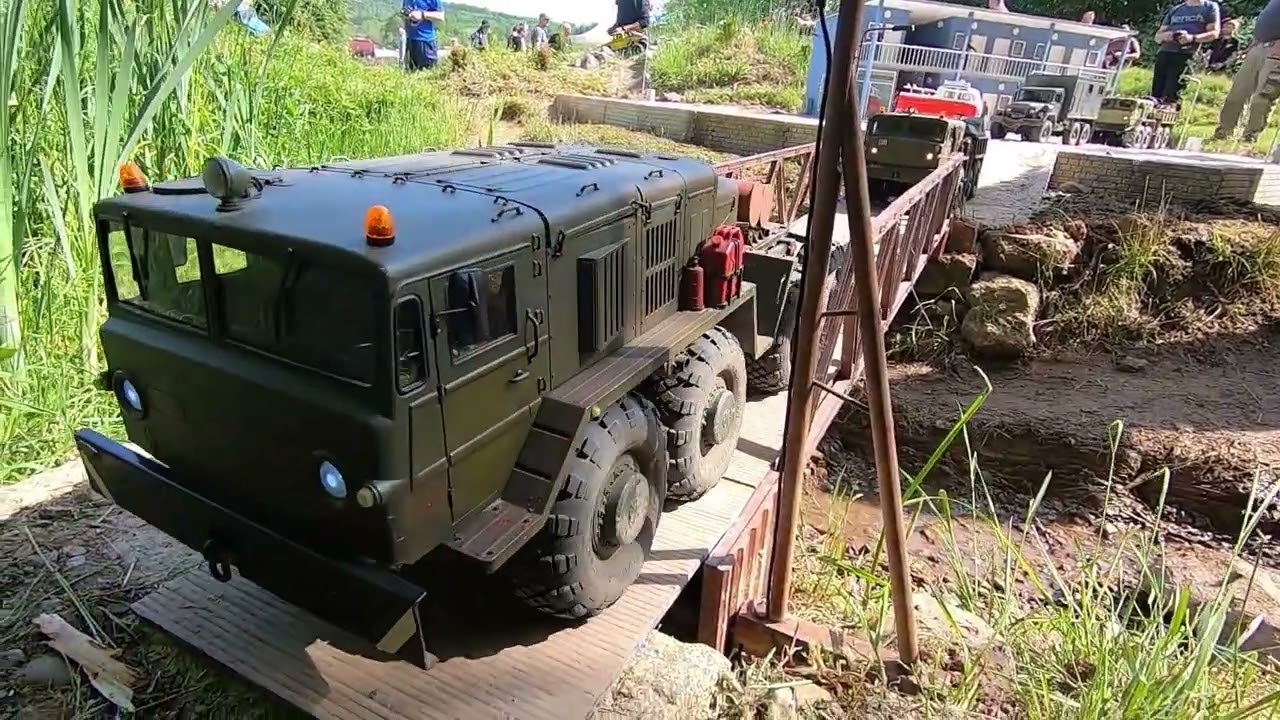 SuperScale 2022 - Five heavy cross RC trucks explore the terrain - Part I #BC8 #TC6 #HC6