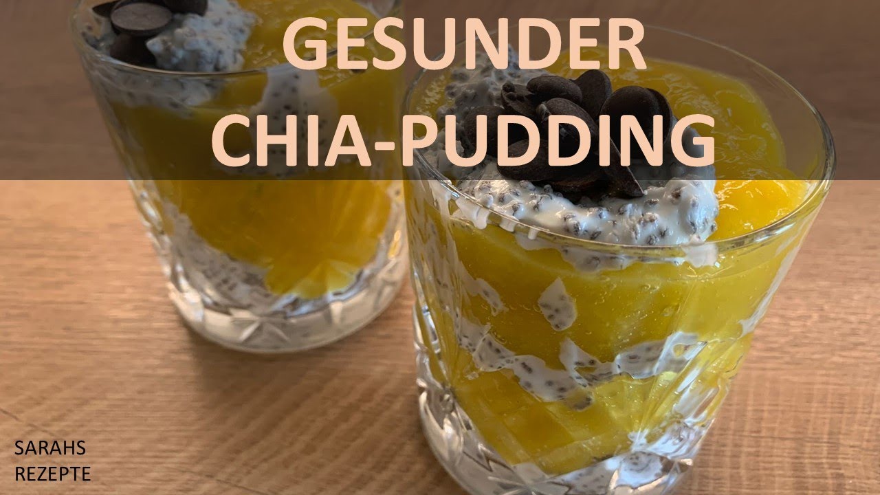 Mango Chia Pudding | gesundes und schnelles Frühstück