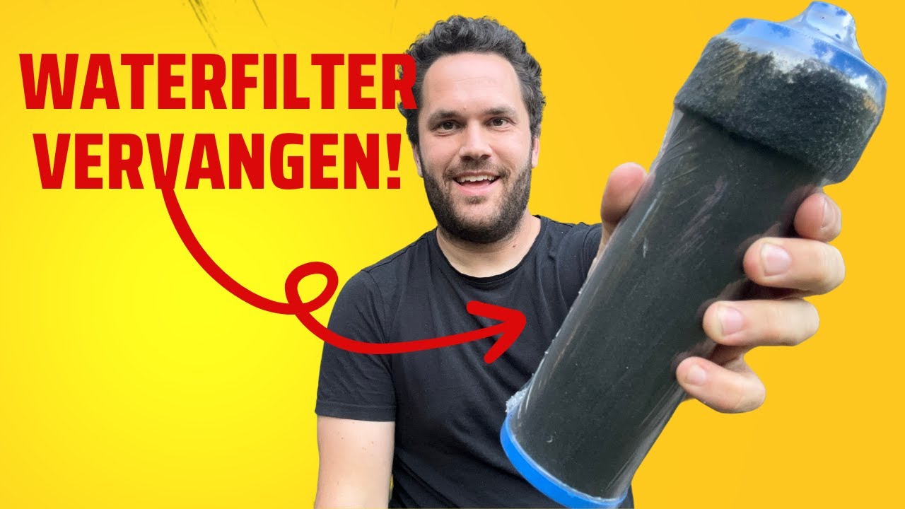 WATERFILTER vervangen van de CAMPER! | AQUALOGIC | Op reis met Stijn!