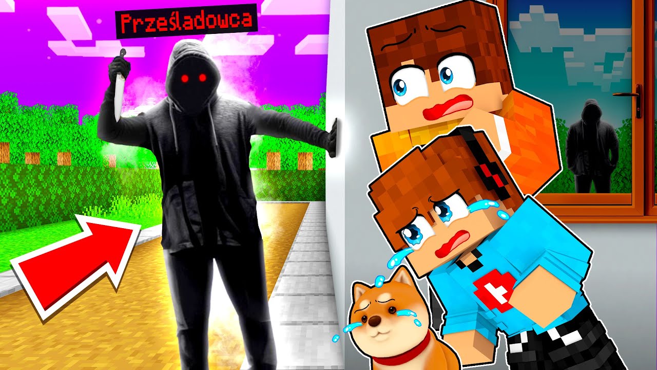 ŚLEDZIMY PRZEŚLADOWCE o 3 W NOCY w Minecraft!