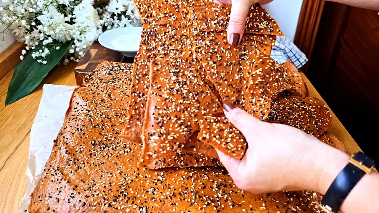 קרקרים מושלמים וקלים להכנה עם רכיב סודי  ||Super easy crackers with special ingredient