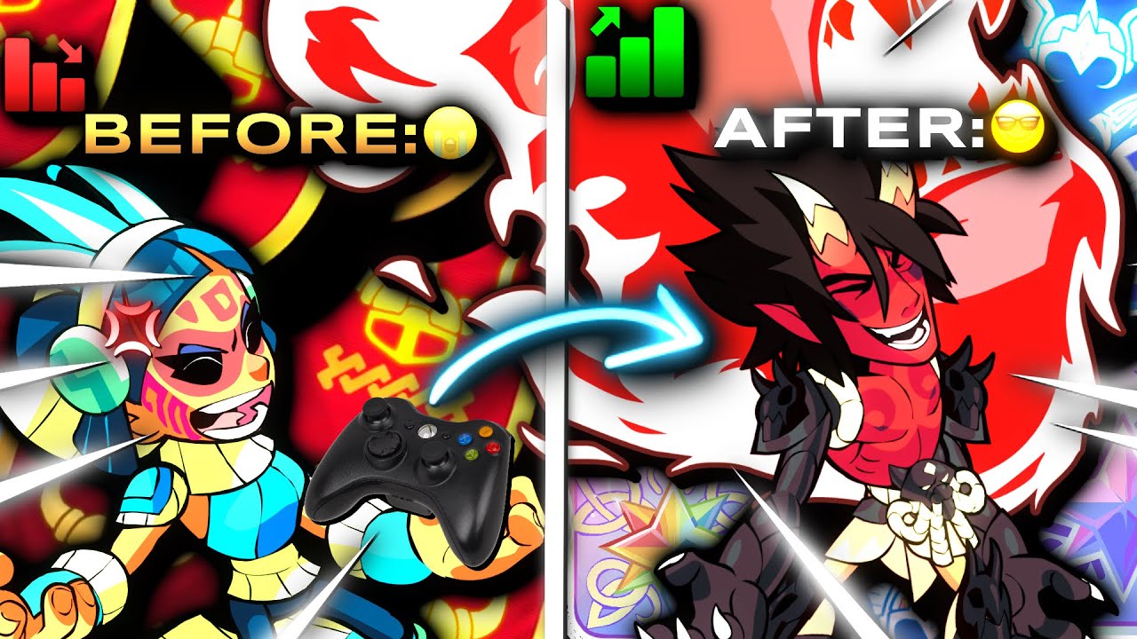 How I BOOSTED my GOLD friend to Valhallan in Brawlhalla… | Part 1 
