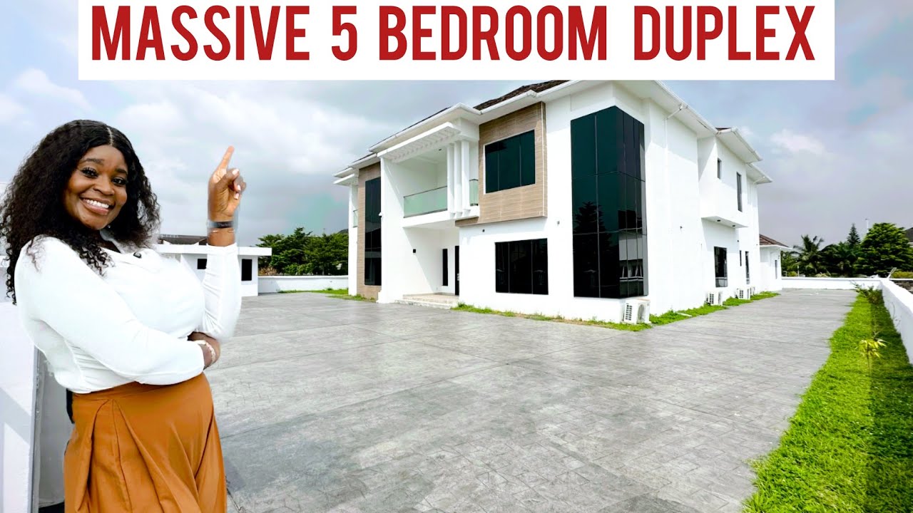 Massive 5 Bedroom Detached Duplex sitting on 1200 Sqm of Land, 2Bq, 3 Living room, Cinema, Pool
