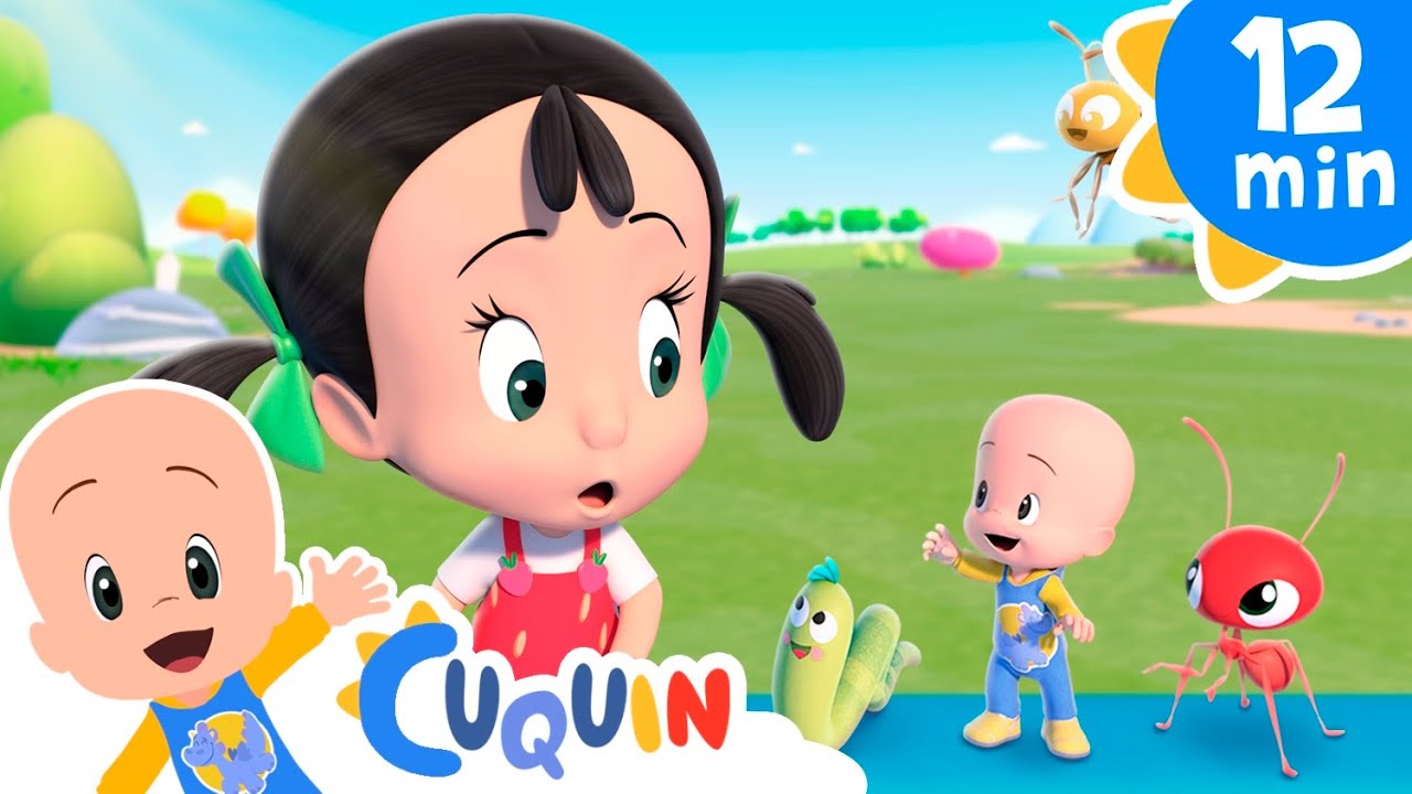 Los pequeños insectos de Cuquín | Cleo & Cuquín: canciones infantiles