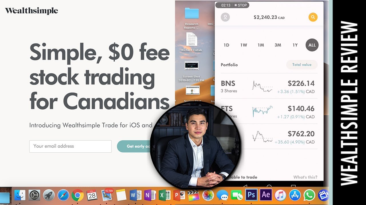 NEW Wealthsimple Trade App Review (FULL WALKTHROUGH & VIDEO REVIEW)