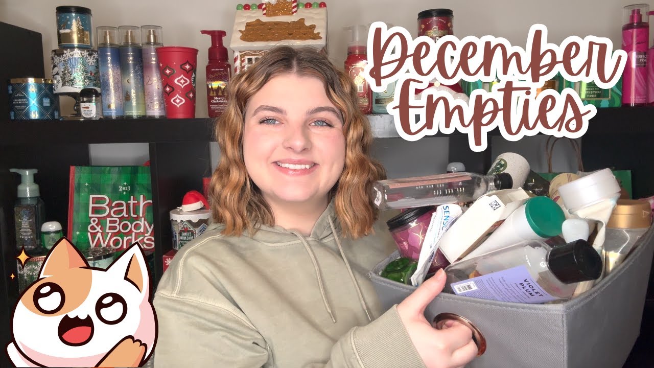 December Bath and Body Works Empties! SO MANY EMPTIES!!