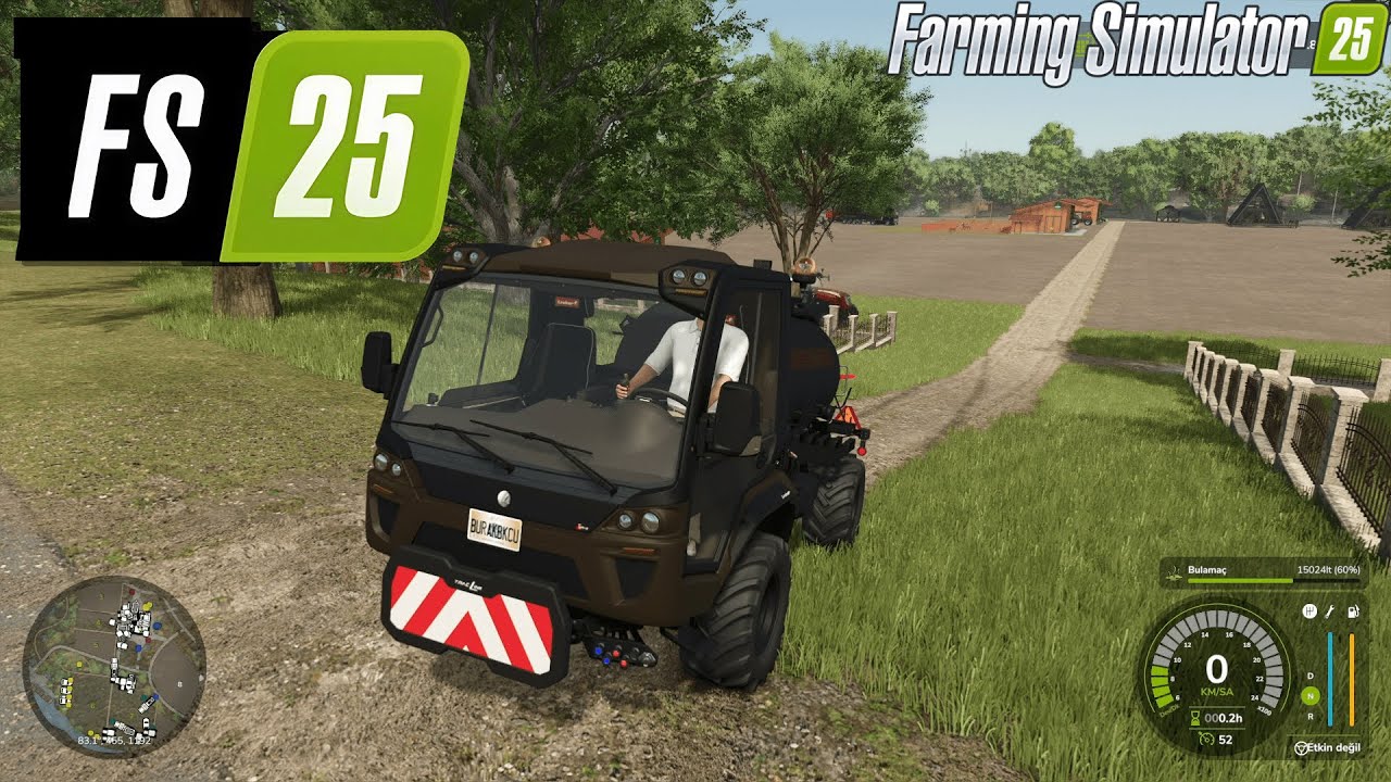 PAMUK EKİYORUZ ! DOĞAL GÜBRE ve BULAMAÇ | Farming Simulator 25 | FS25