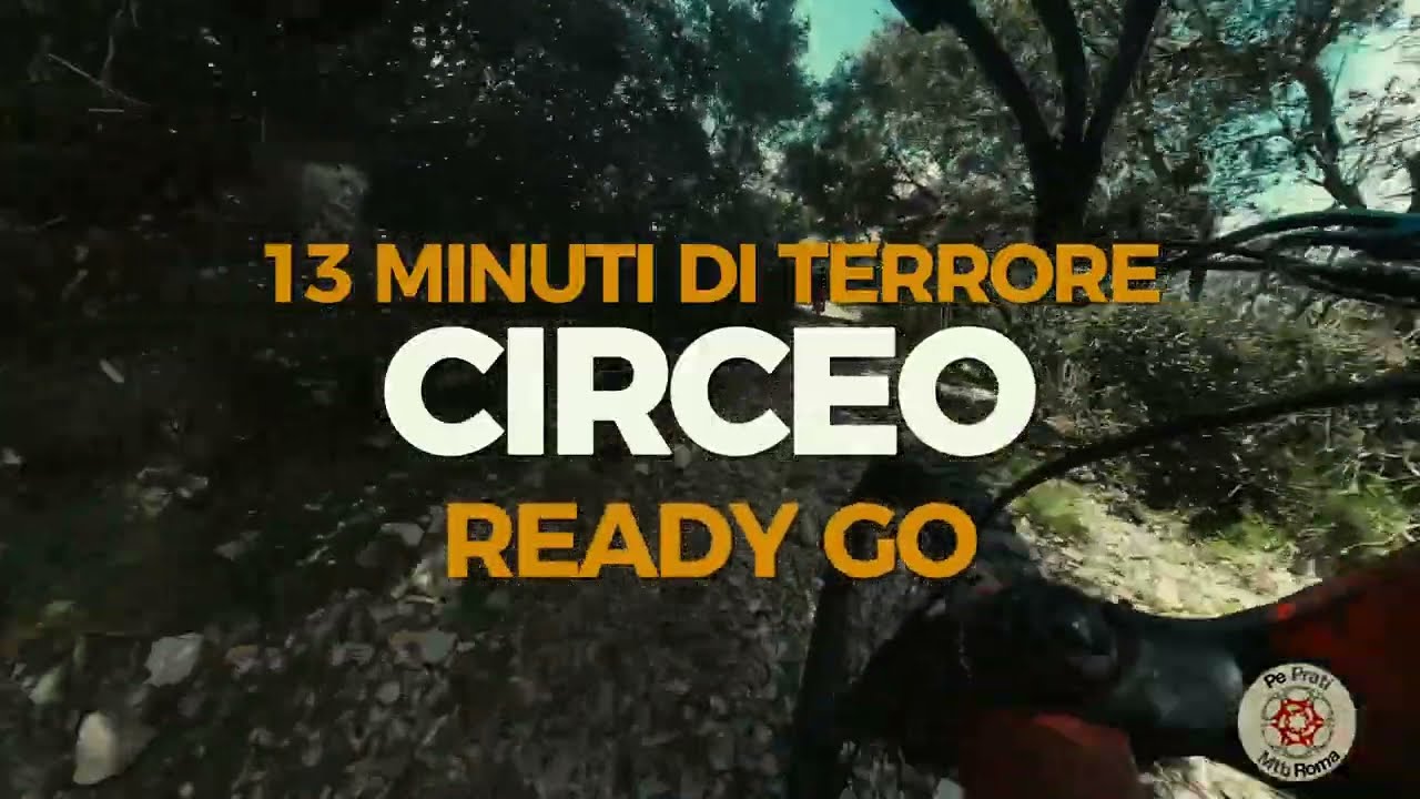 Circeo in MTB - 13 minuti di TERRORE - Trail completo MULTICAM