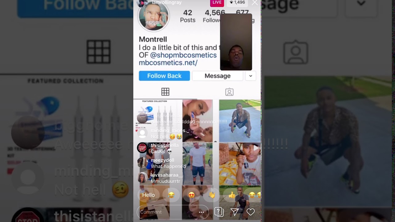 Iamrollingray spills tea on man who drugged Shamar.mcco.56 for clout