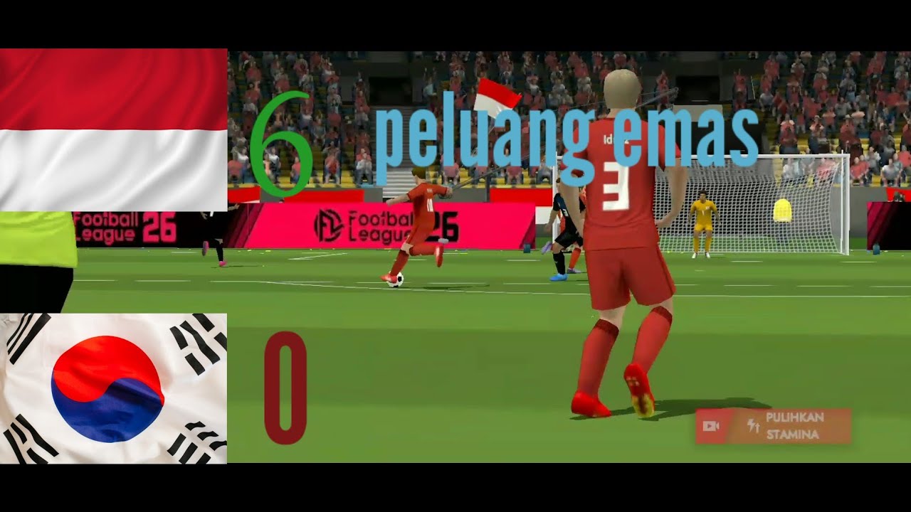 Indonesia vs South Korea 6-0