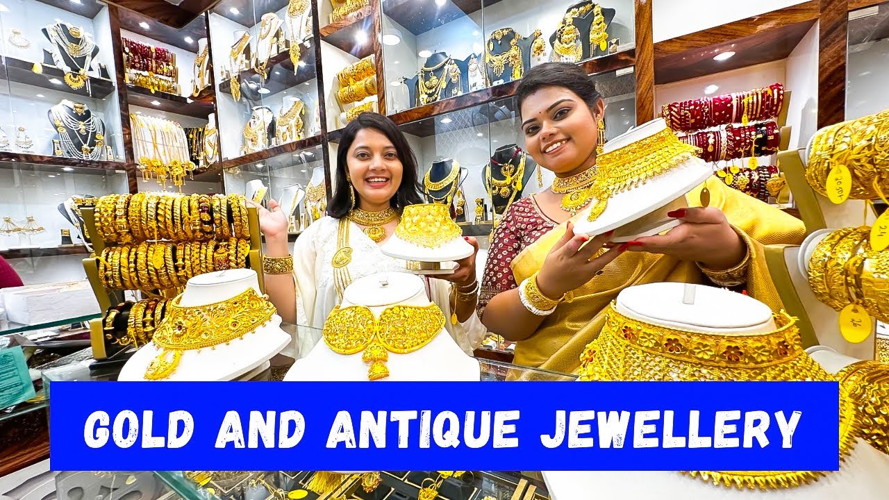 Designer Gold Plated Jewellery💕💕💕 Episode 7 - Durga Pujo Shopping Diaries 😍❤️🥰