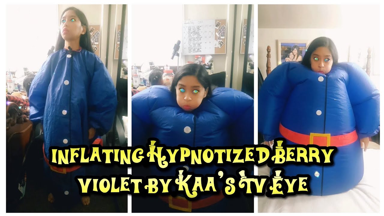 Inflating Hypnotized Berry Violet by Kaa's TV Eye