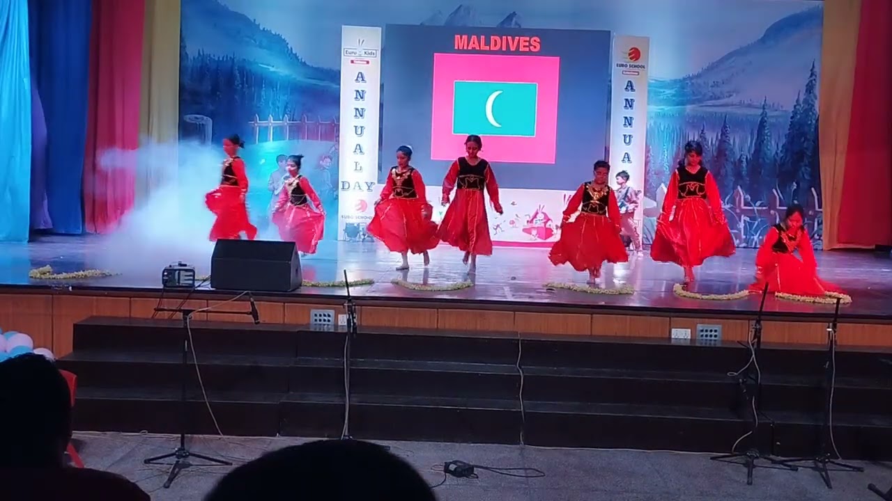 SAARC Dance by Euro School Koteshwor Annual Day Program 2024