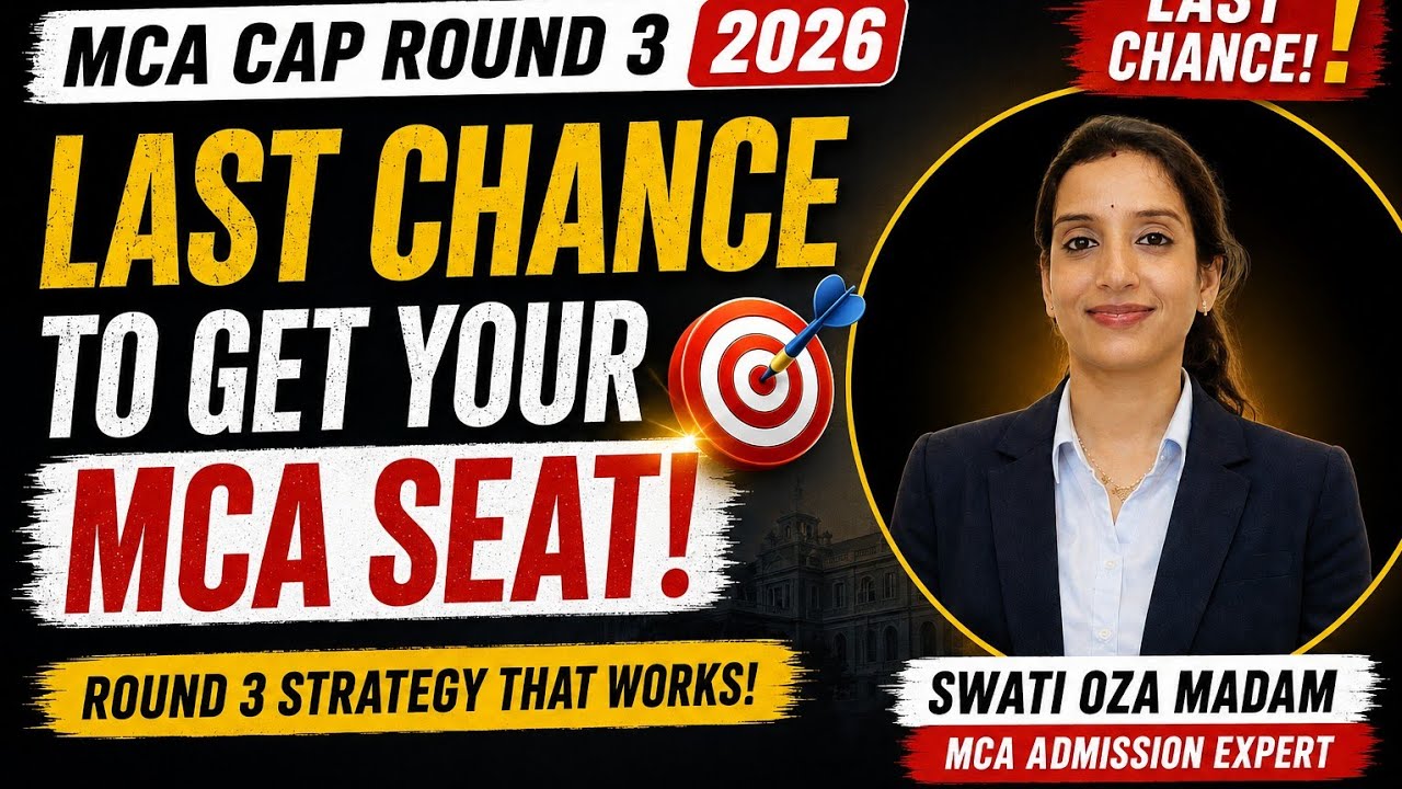 MCA CAP Round 3 2026 🚨 LAST CHANCE! | Final Choice Filling Strategy + Cutoff Analysis