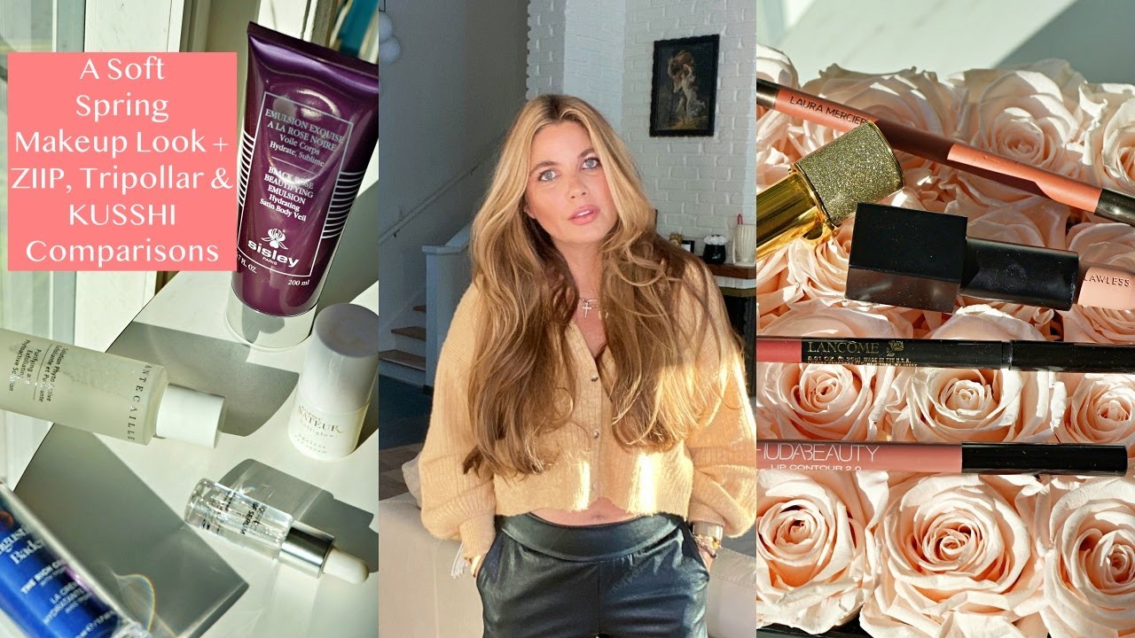 A Soft Spring Makeup Tutorial + ZIIP, Tripolar and KUSSHI Comparisons