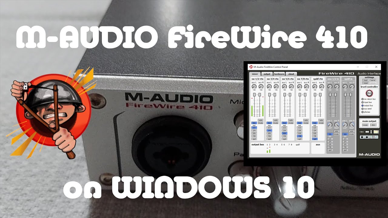 M-AUDIO FireWire 410 on Windows10!