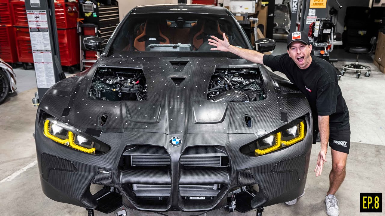 ЭТО РЕАЛЬНО СРАБОТАЛО! Передний зажим для BMW M4 GT3!