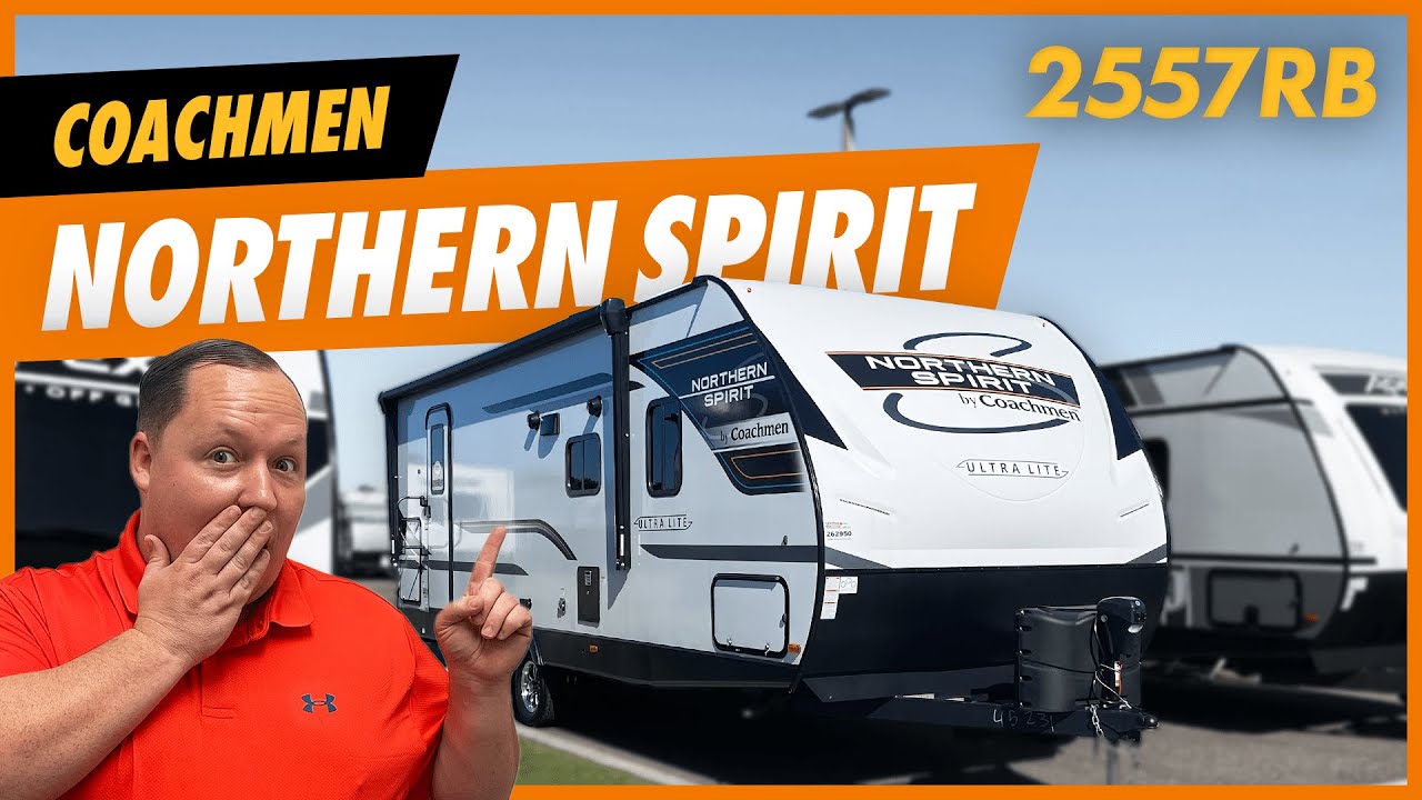 Huge Rear Bathroom Couples Travel Trailer