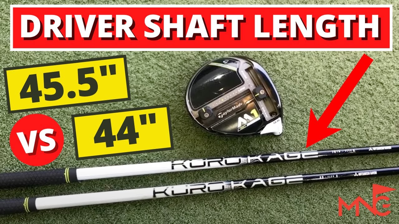 Driver Shaft Length - Is Shorter Better Than Standard Length?