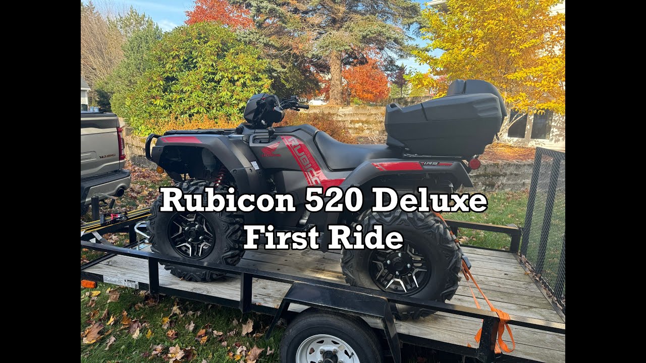 Honda Rubicon Deluxe First Impressions