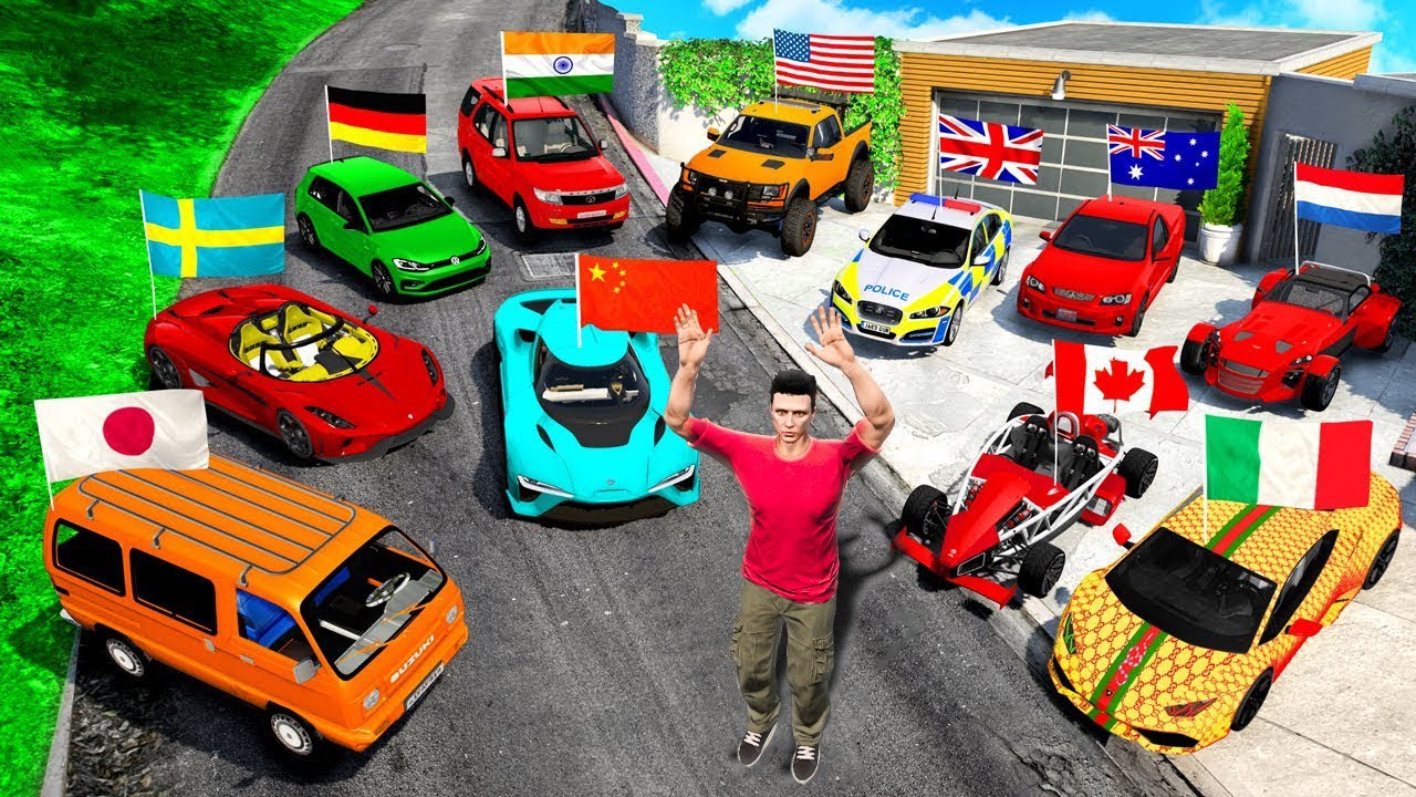 Colectez Mașini SECRETE din Fiecare Țară &Icirc;n GTA 5!
