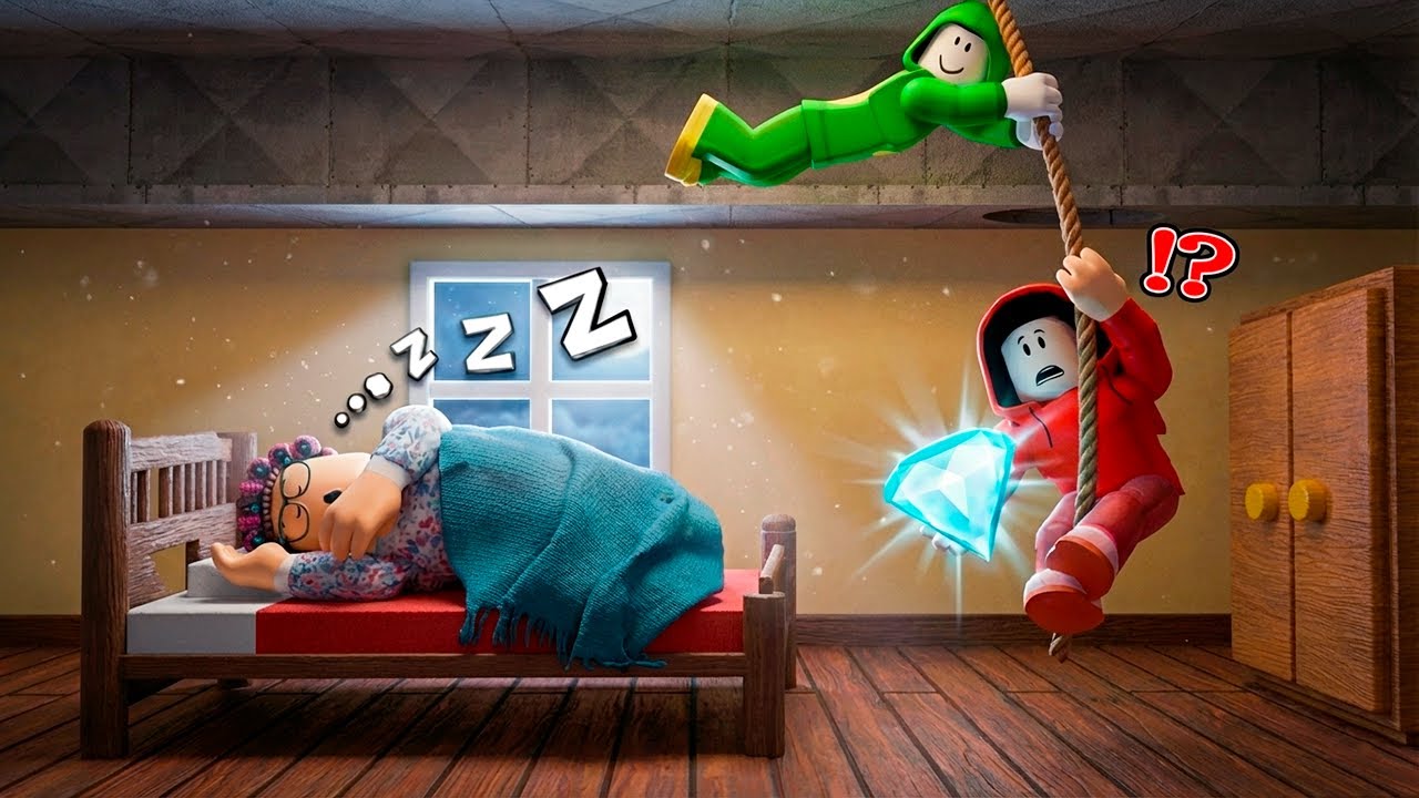 JJ and Mikey Became ROBBERS !? (Maizen Roblox)