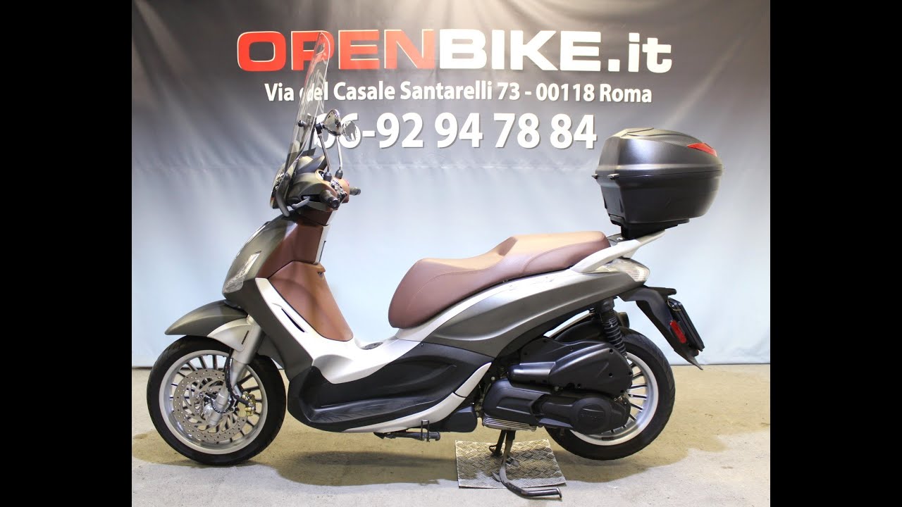 Piaggio Beverly 300 Hpe ABS ASR Euro 4 Anno 04/2019 Km 30.200 - www.openbike.it