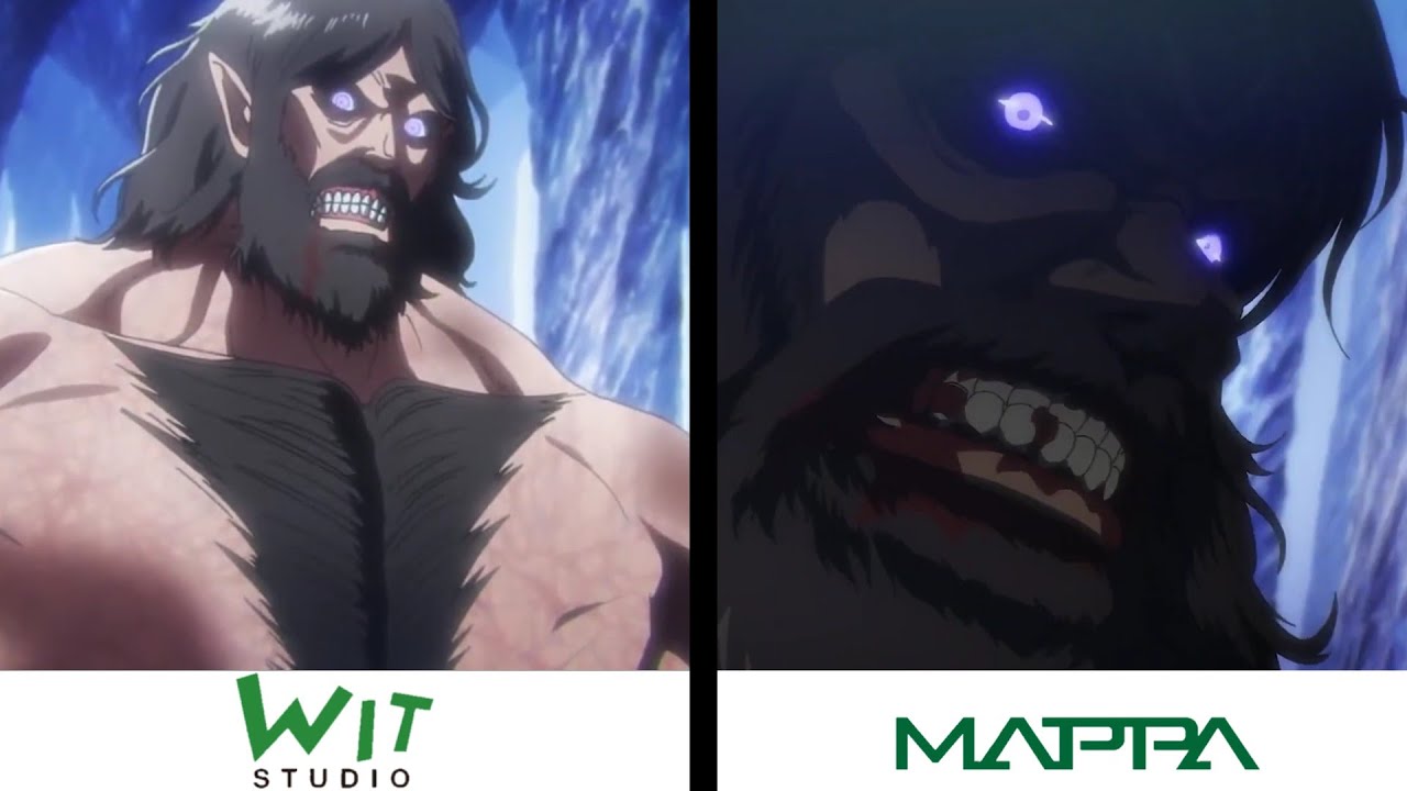 WIT Studio vs MAPPA Studio - Attack On Titan Season 3 vs Attack On Titan Final Season