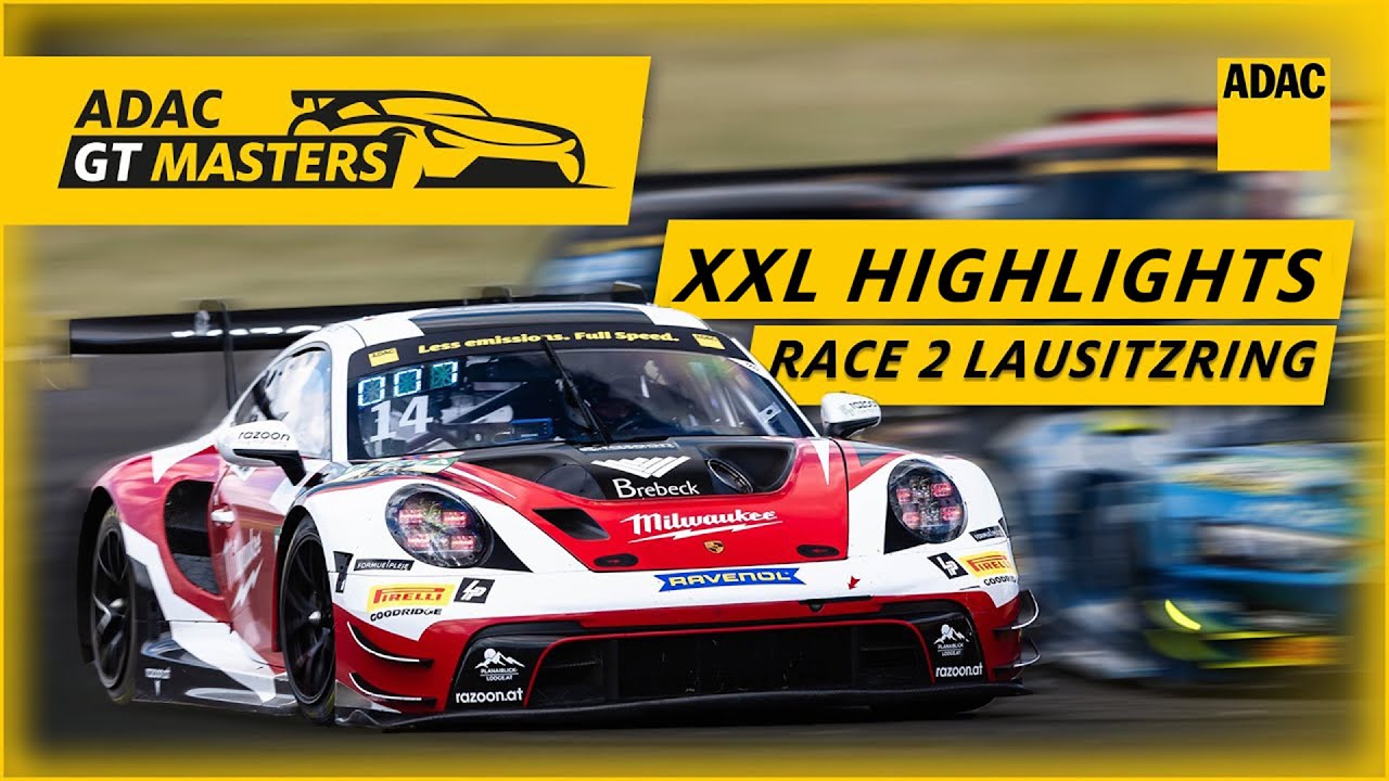 Rain chaos at Lausitzring 🤯 | Highlights Race 2 GT Masters Lausitzring 2025