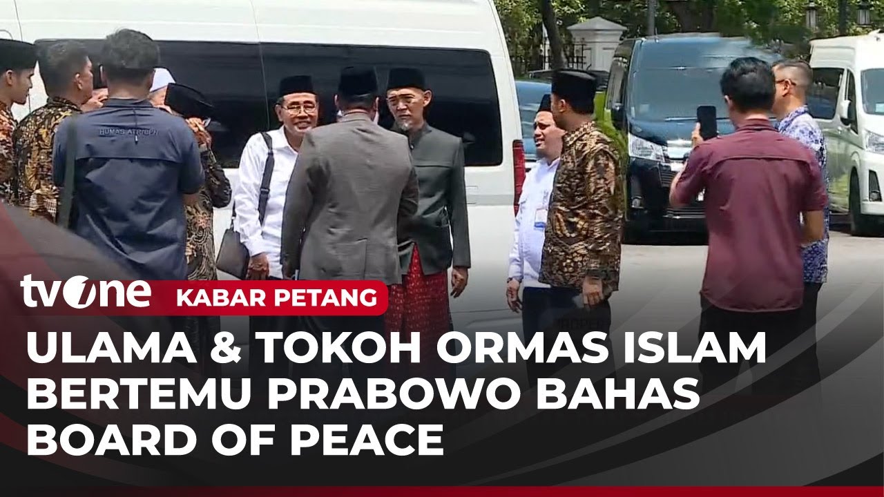 Presiden Prabowo dengan Ulama dan Tokoh Islam Bahas Board of Peace | Kabar Petang