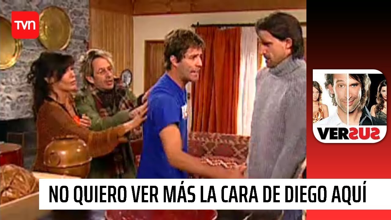 No quiero ver más la cara de Diego aquí | Versus - T1E33