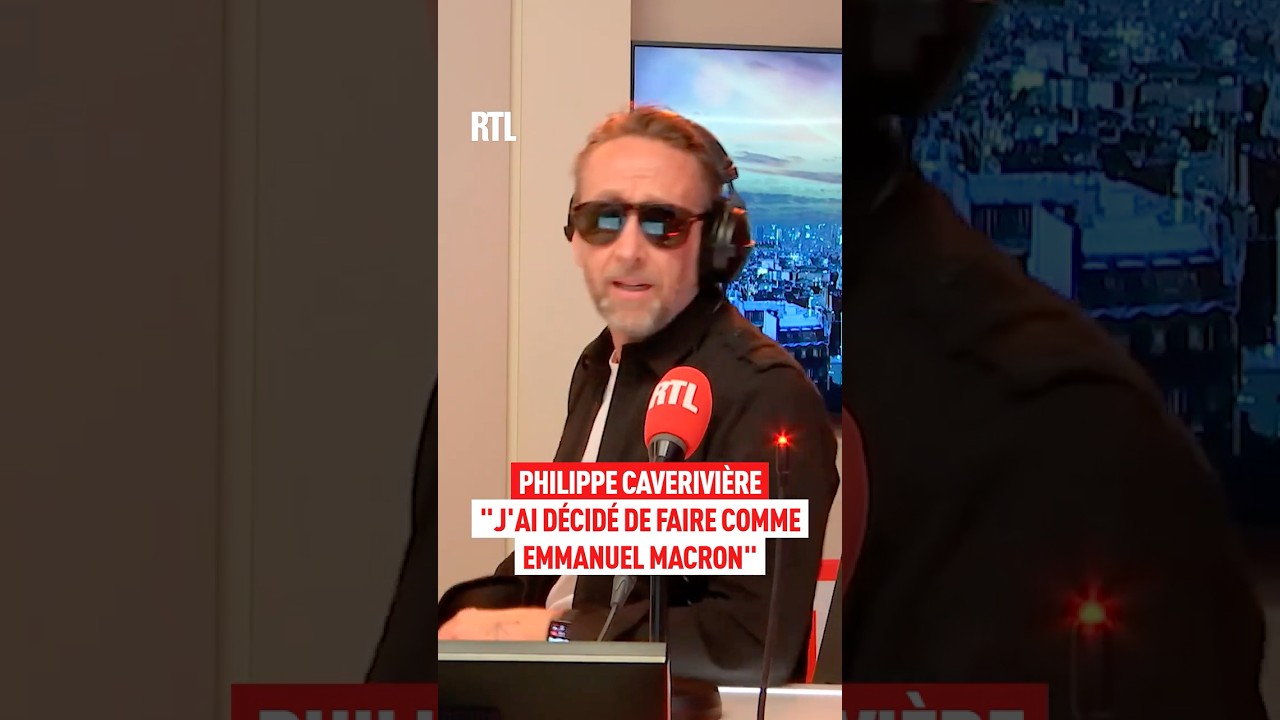 Philippe Caverivière : "J'ai décidé de faire comme Emmanuel Macron" 🤣