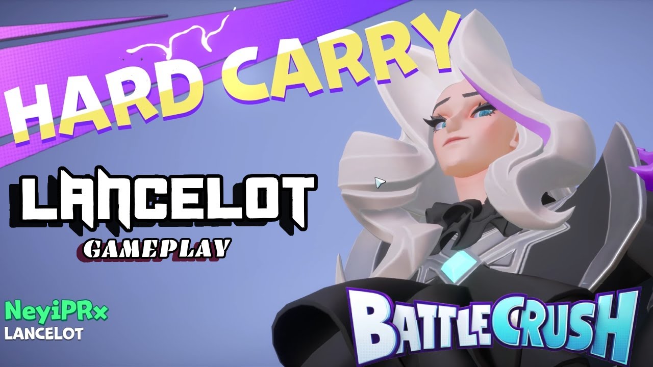 Battle Crush Lancelot Gameplay Carry #battlecrush #lancelotbattlecrush