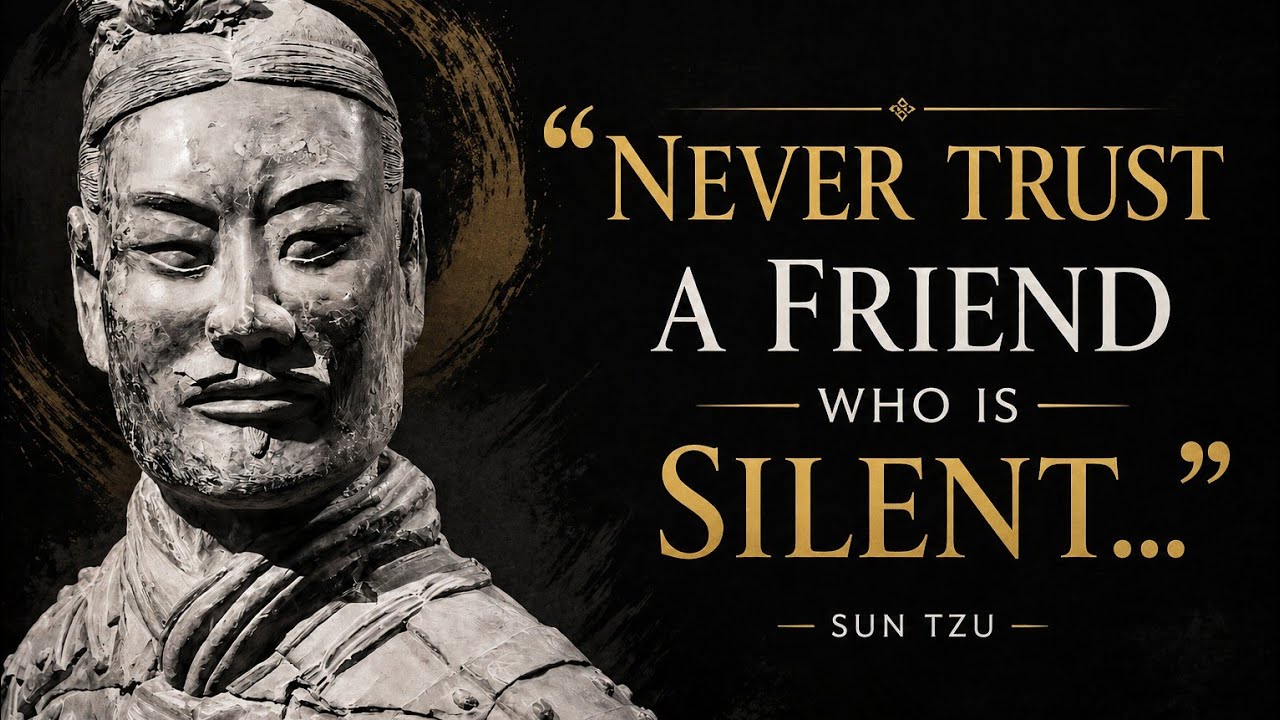 Never Trust a Friend Who is Silent | Sun Tzu Happy Life Quotes