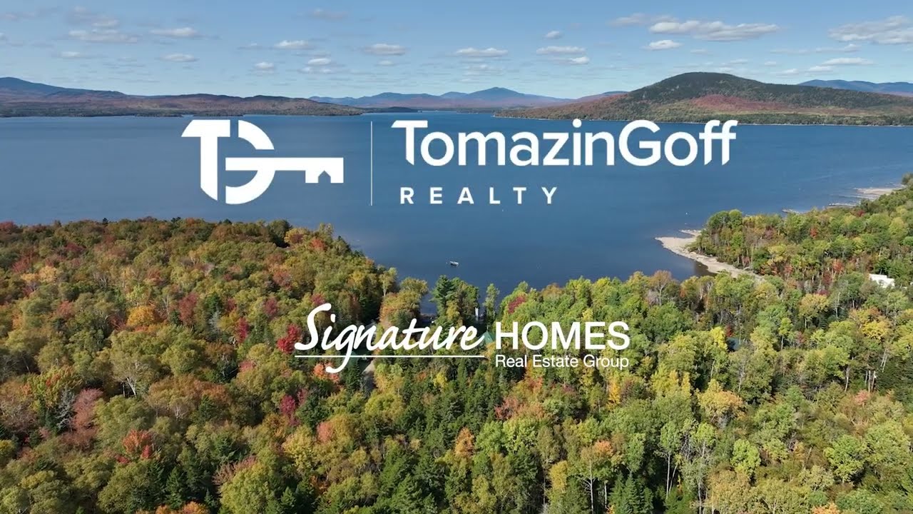 Lakefront Log Cabin For Sale In Rangeley Plantation, Maine | 347 Stephens Road | Tomazin Goff Realty