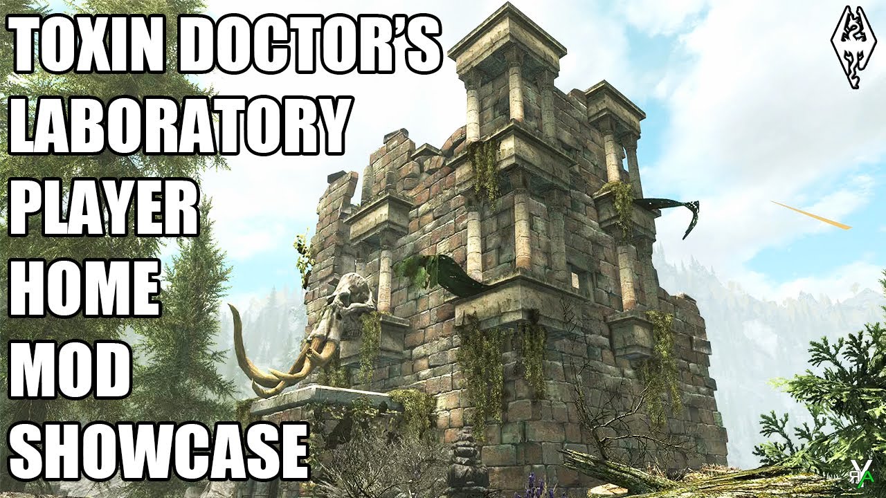 Xbox Skyrim SE: TOXIN DOCTOR'S LAB Player Home Mod Showcase